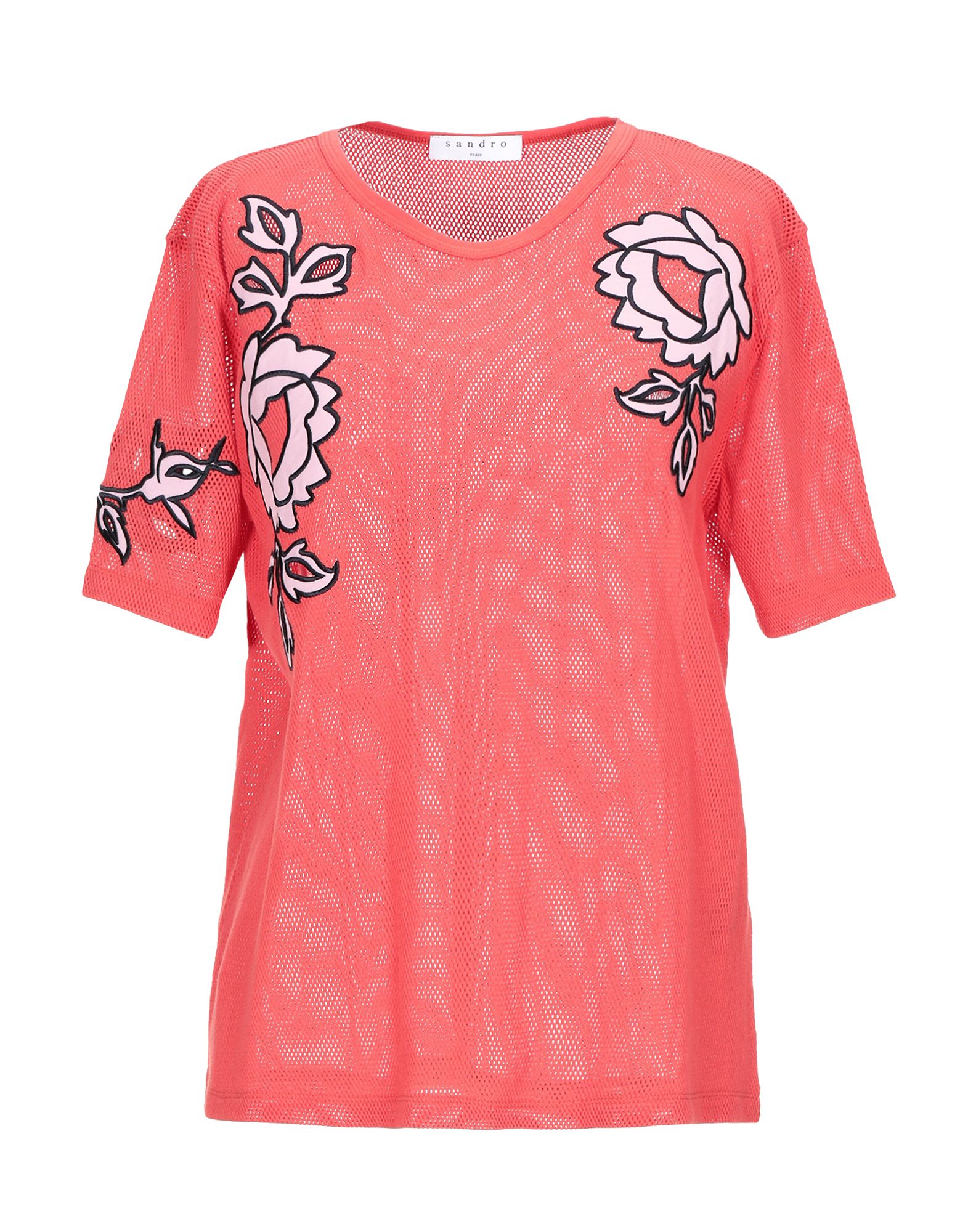 SANDRO T-shirts Damen Rot von SANDRO