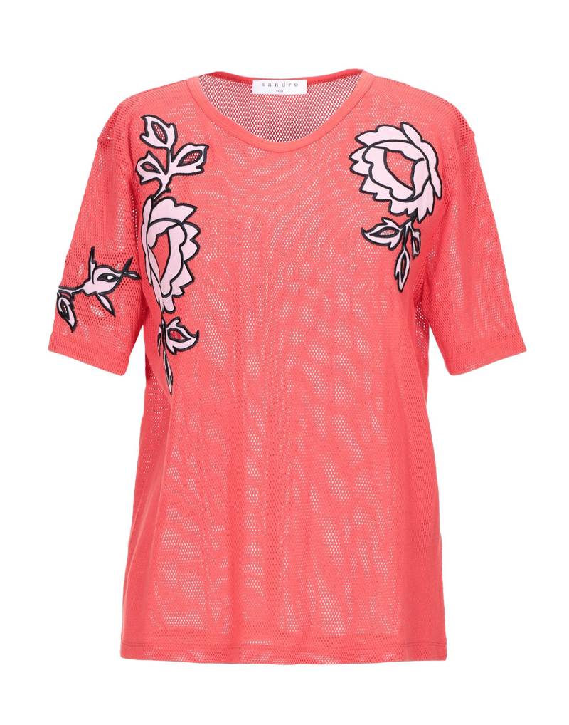 SANDRO T-shirts Damen Rot von SANDRO