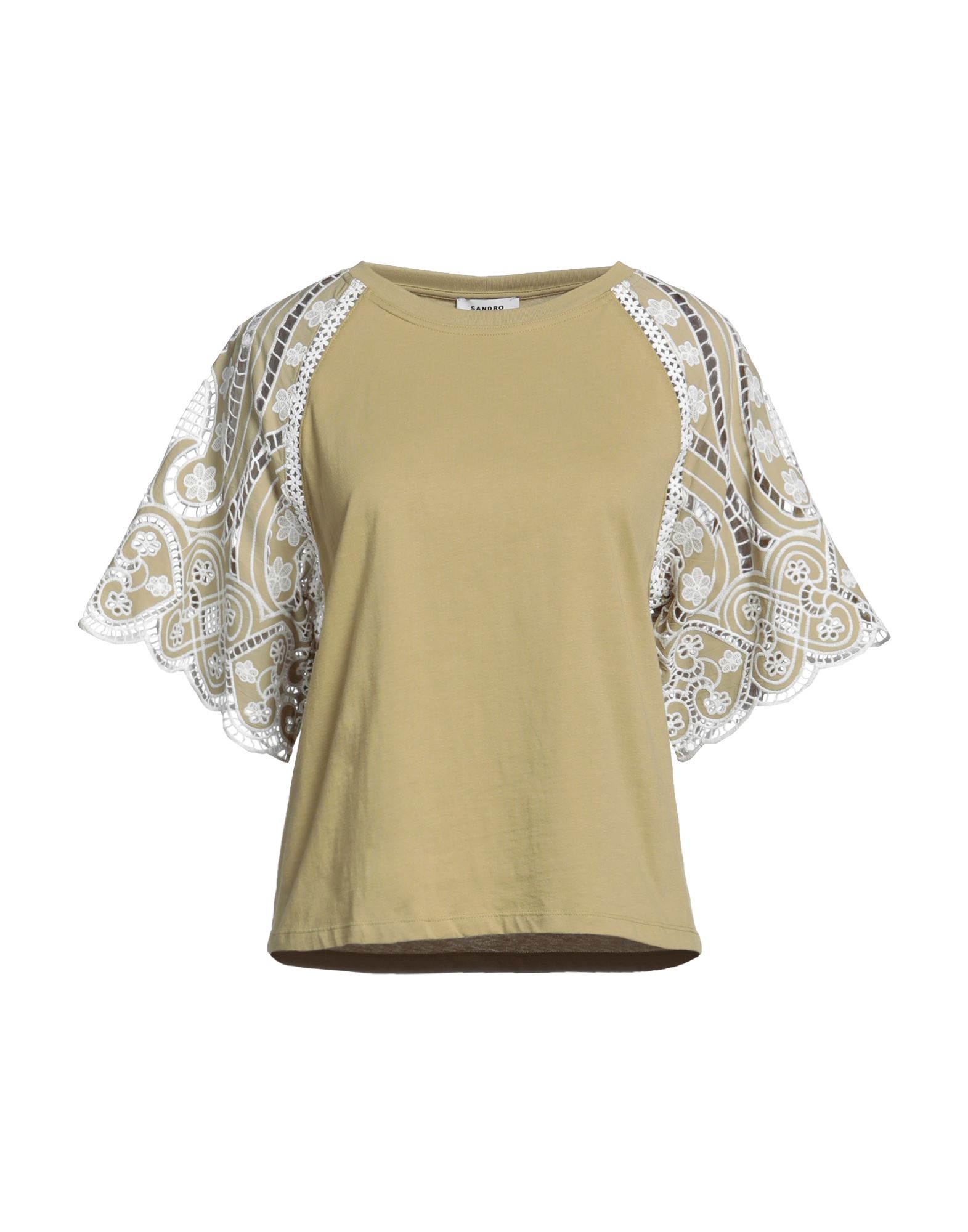 SANDRO T-shirts Damen Salbeigrün von SANDRO