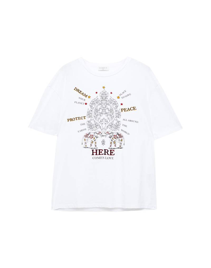 SANDRO T-shirts Damen Weiß von SANDRO