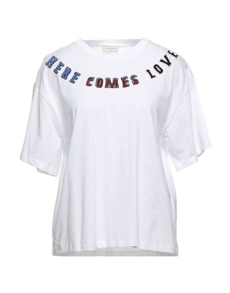 SANDRO T-shirts Damen Weiß von SANDRO