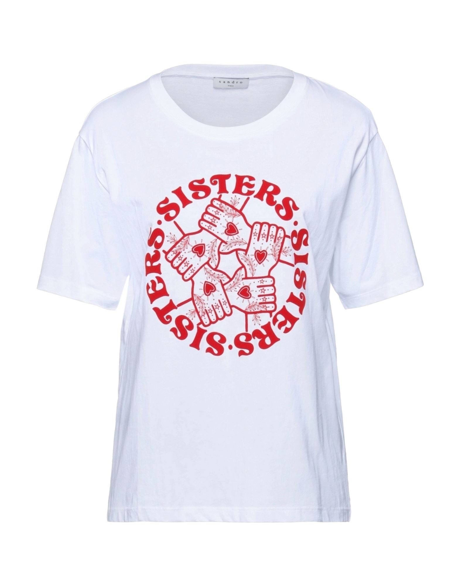SANDRO T-shirts Damen Weiß von SANDRO