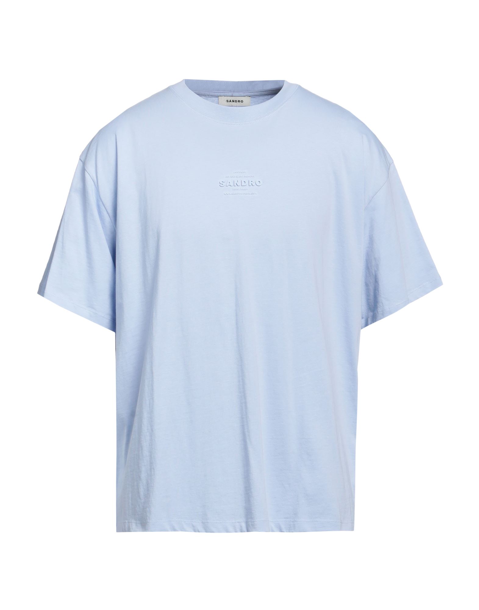 SANDRO T-shirts Herren Hellblau von SANDRO