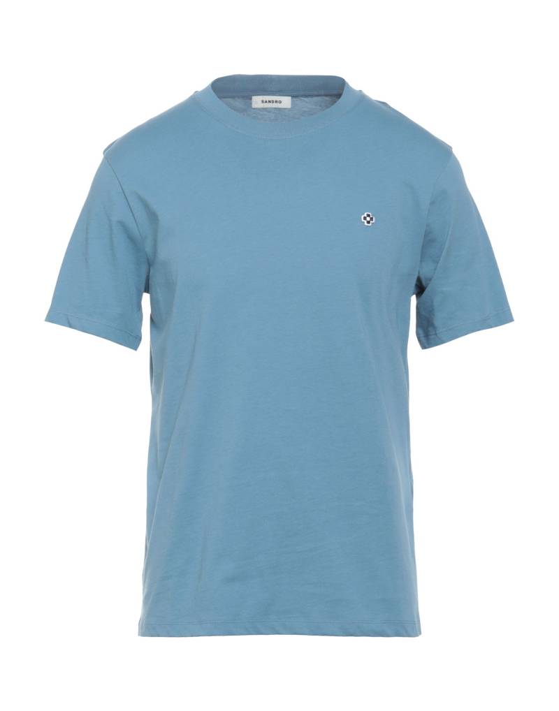 SANDRO T-shirts Herren Hellblau von SANDRO