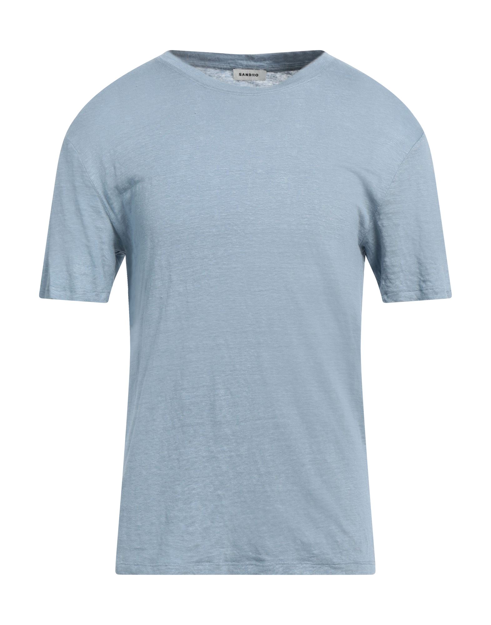 SANDRO T-shirts Herren Himmelblau von SANDRO