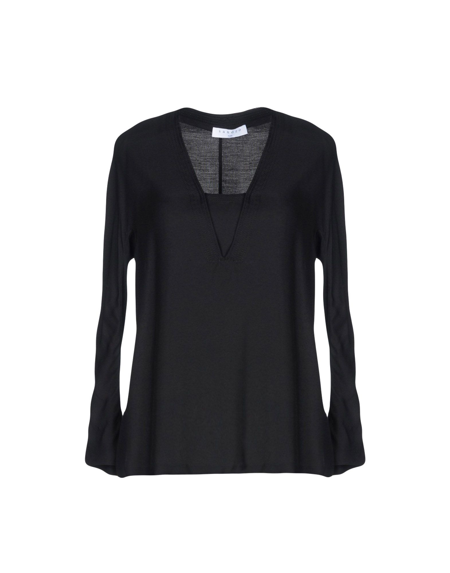 SANDRO Top Damen Schwarz von SANDRO