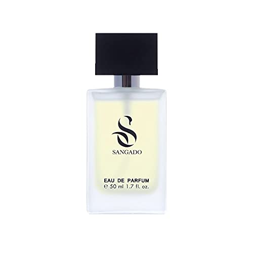 DEEP BLUE von SANGADO, Parfüm für Herren, 8-10 Stunden Langanhaltend, Luxuriös duftend, Holzig Aromatisch, Zarte französische Essenszen, Extra-konzentriert (Eau de Parfum), Raffiniert, Sauber, 50ml von SANGADO