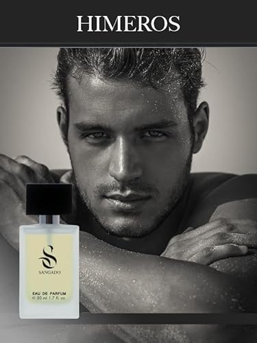 HIMEROS von SANGADO, Parfüm für Herren (eau de parfum), 8-10 Stunden Langanhaltend, Luxuriös Duftendes, 50 ml, Code: 647 von SANGADO