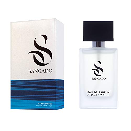 SANGADO Acqua Genovese Parfüm für Herren, 8-10 Stunden Langanhaltend, Luxuriös duftend, Aromatisches Aquatisches, Zarte französische Essenszen, Extra-konzentriert (Eau de Parfum), 50ml Spray von SANGADO