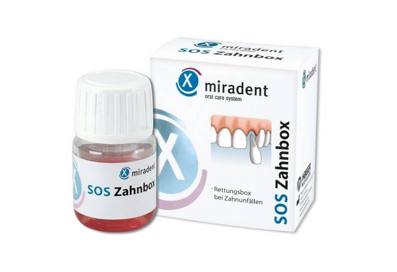 SANISMART Erste-Hilfe-Set miradent SOS Zahnbox von SANISMART