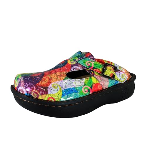 Sanosan Bella Comfort Slip-On Clogs, Multi Loop, 38.5 EU von SANOSAN Foot Comfort