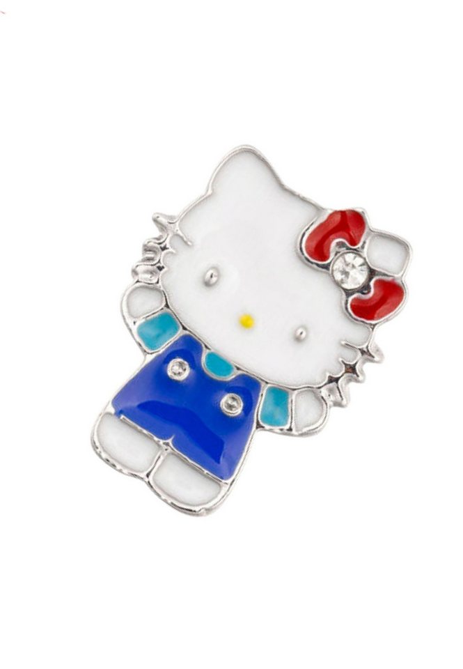 SANRIO Fingerring Hello Kitty Ohrringe Versilbert (Set) von SANRIO