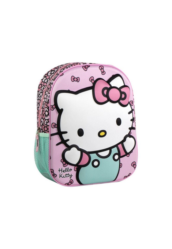 SANRIO Rucksack Kinder Rucksack 3D Hello Kitty (Set) von SANRIO