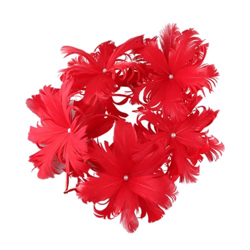 Einzigartiger Kopfschmuck in Blumenform, Seide, raffinierte Kopfbedeckung für Cocktailpartys und Events von SANRLO