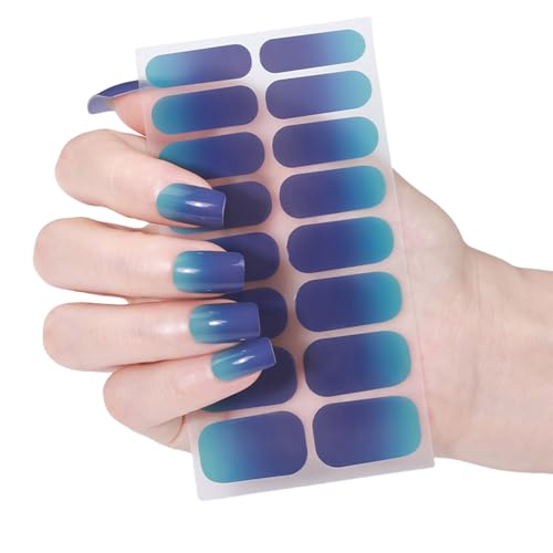 Gel Nagelaufkleber Katzenaugen Nagellackstreifen Maniküre Aufkleber Wasserfeste Gel Nagelfolien Trendige Gel Nagelstreifen von SANRLO