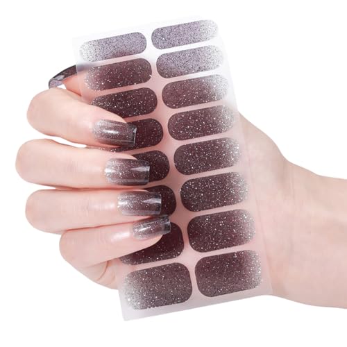 Gel Nagelaufkleber Katzenaugen Nagellackstreifen Maniküre Aufkleber Wasserfeste Gel Nagelfolien Trendige Gel Nagelstreifen von SANRLO