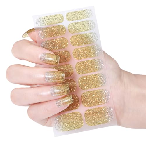 Gel Nagelaufkleber Katzenaugen Nagellackstreifen Maniküre Aufkleber Wasserfeste Gel Nagelfolien Trendige Gel Nagelstreifen von SANRLO