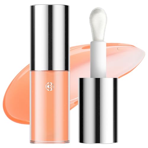 Großer Bürstenkopf Lippenöl Feuchtigkeitsspendender Lipgloss Feuchtigkeitsspendender Lippenglanz Öl Lipgloss Make Up Zubehör Für Frauen Und Mädchen von SANRLO