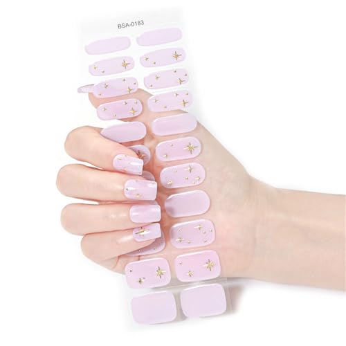 Nagellack Aufkleber Französische Gele Nagelaufkleber Nagellack Wraps Maniküre Aufkleber Gele Nagelstreifen von SANRLO