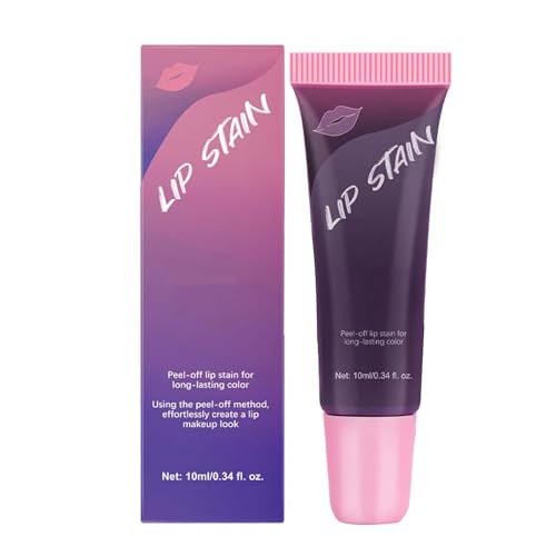 Offs Lips Stain Wasserdichter Lipgloss Anhaltender Lippenstift Tear Offs Lips Tint Stain Make Up Zubehör Für Frauen Und Mädchen von SANRLO