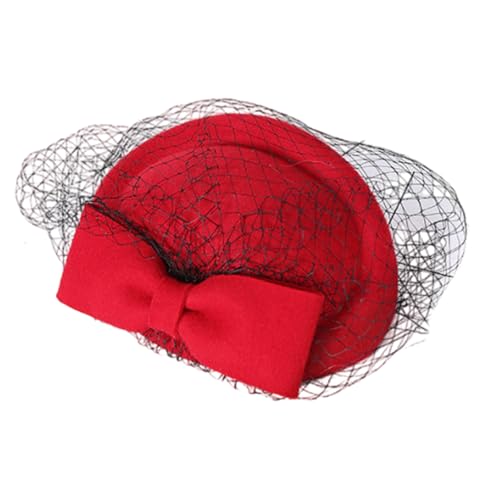 SANRLO Dame Fascinator Elagant Barrettes Clip Kopfschmuck Für Make Up Party Maskeraden Flapper Cosplay Zubehör von SANRLO