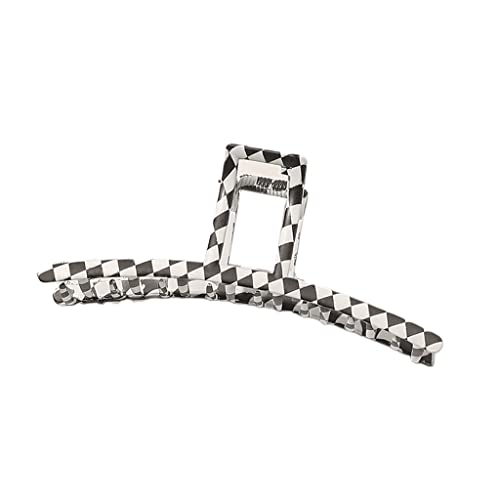 SANRLO Haarspangen, Stirnbänder, Haarschmuck für Damen, Haarklammer, Slip-Streifen, ausgehöhlte Haarspangen, geometrische Haarklammern, Metall, Pferdeschwanz-Halter von SANRLO