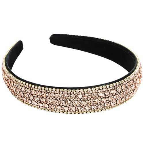 SANRLO Juwelisiertes Haarband Farbenfrohe Kopfbekleidung Stirnband Foto Requisiten Party Cosplay Kostüme Tanzpartyzubehör von SANRLO