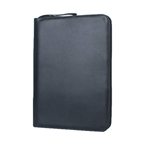 SANRLO R Federmäppchen, große Kapazität, Füllfederhalter für 48 Stifte, Tasche, Schreibhalter, Schwarz, 33*25cm, Taschen-Organizer von SANRLO