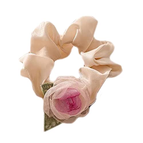 SANRLO Stirnbänder, Haarschmuck für Damen, Blumen-Haargummis, Blumen-Haarspange, Rosen-Haargummis, Rosen-Haarspange, Haarspange, Rosen-Haarspange, Haarspange von SANRLO