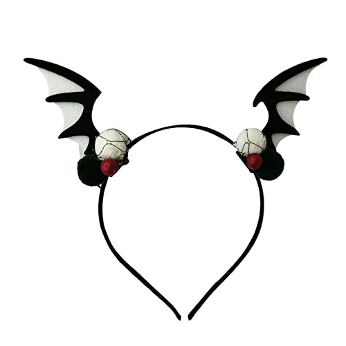 SANRLO Stirnbänder, Haarschmuck für Damen, Geweih-Stirnband, Haarreif, Teufelsflügel, Stirnband, Weihnachten, Hirsch, Horn, Stirnband, Weihnachten, Haarreifen, Stirnband, Geweih von SANRLO