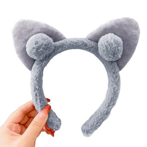 SANRLO Stirnbänder, Haarschmuck für Damen, Katzenohren, Halloween-Stirnband für Damen und Mädchen, tägliches Tragen, Halloween-Party, Kostüm, Cosplay, Haar-Accessoires von SANRLO