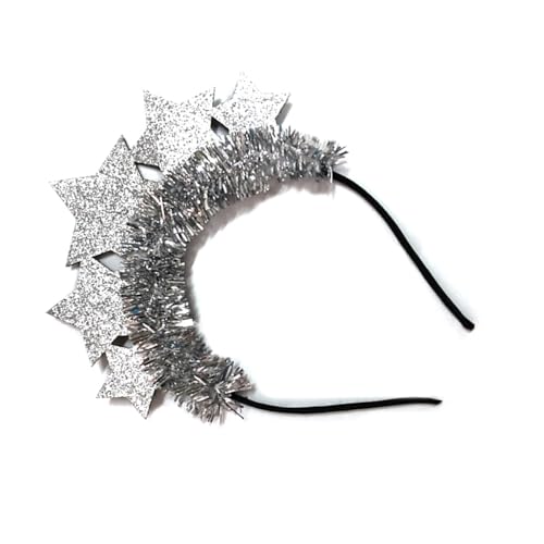 SANRLO Stirnbänder, Haarschmuck für Damen, Neujahrskopfschmuck, Kranz, glitzernder Kopfschmuck für Mädchen, Frauen, Hochzeit, Festival, Urlaub, Weihnachten, Neujahr von SANRLO