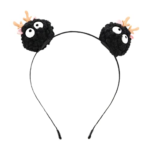 SANRLO Stirnbänder, Haarschmuck für Damen, kreativ, niedlich, Cartoon, kleine Briketts, Haarreifen, lustiges Plüsch-Stirnband, Haarschmuck für Cosplay-Party von SANRLO