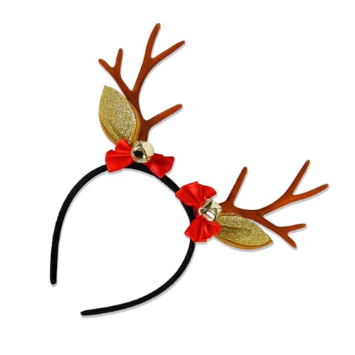 SANRLO Stirnbänder, Haarschmuck für Damen, niedliches Rentiergeweih, Haarreif für Damen, Make-up-Aufführungen, Stirnband für Weihnachten, Party, Fotografie, Haarschmuck von SANRLO