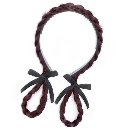 Schöne Hasenohren Hair Hoop Mit Geflochtenen Kindern Kostüm Stilvolle Stirnbänder Für Kinder Und Erwachsene von SANRLO