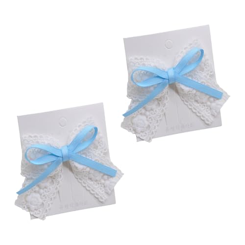 Spitzen-Haarschleifen, Haarspange, süße Haarnadel, Pferdeschwanz-Halter, elegante Haarspange, Haarschleifen für Damen und Mädchen von SANRLO