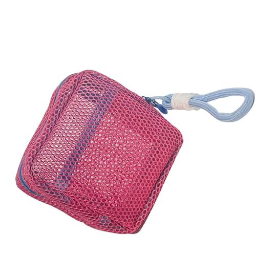 Stilvoller Dopamines Kosmetik-Organizer mit großem Fassungsvermögen, geräumige Make-up-Tasche mit Reißverschluss und Griff, B von SANRLO