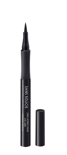 Sans Soucis Natural Colors Augen Long Lasting Liquid Eyeliner deep black - waterproof -, 1er Pack (1 x 0.001 l) von SANS SOUCIS BADEN-BADEN