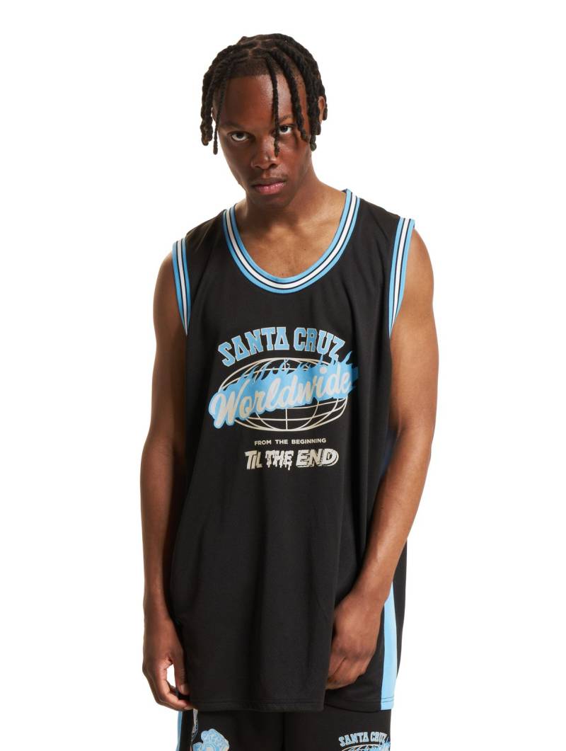 SANTA CRUZ TTE Worldwide Front Weste schwarz von SANTA CRUZ