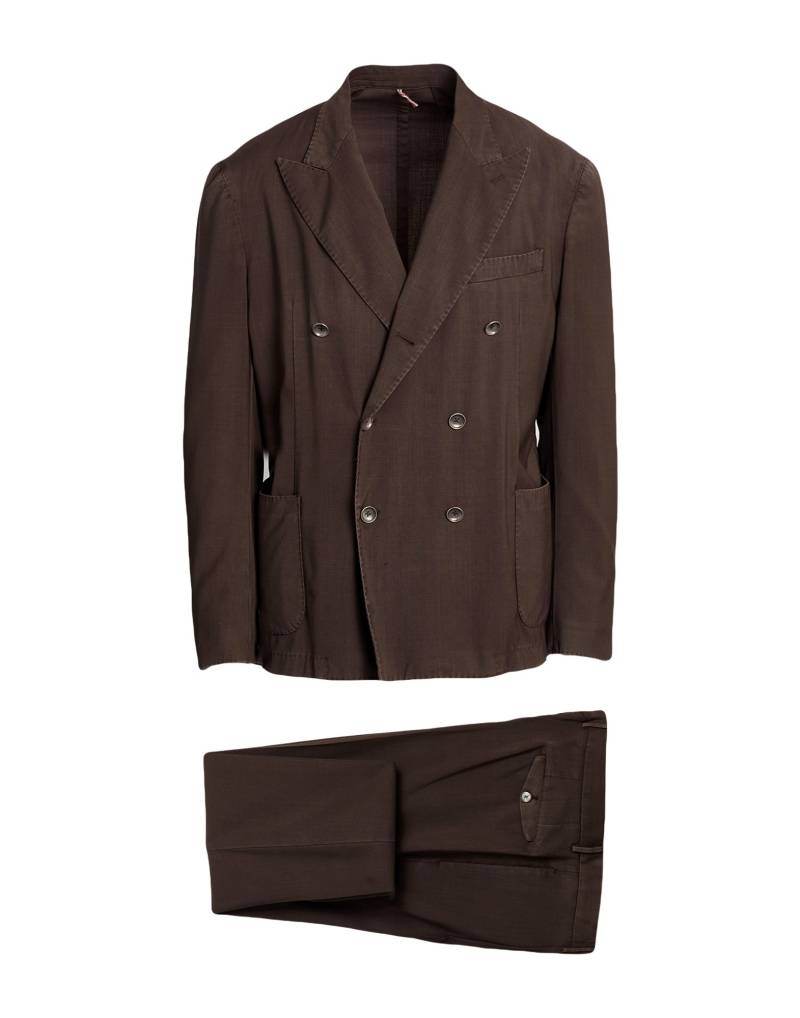SANTANIELLO Anzug Herren Dunkelbraun von SANTANIELLO