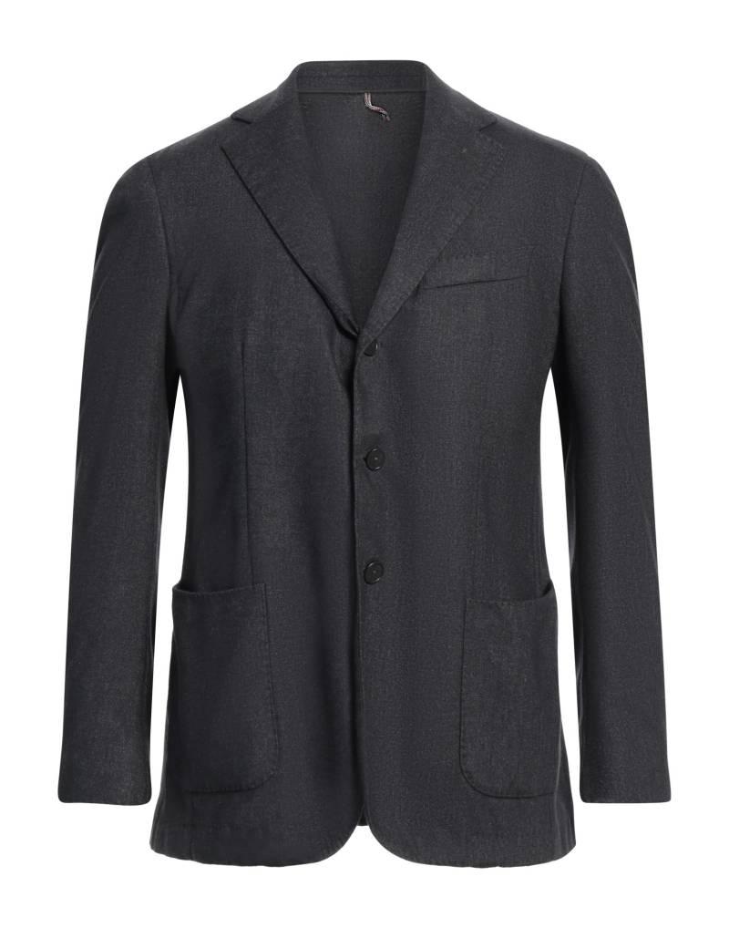 SANTANIELLO Blazer Herren Braungrau von SANTANIELLO