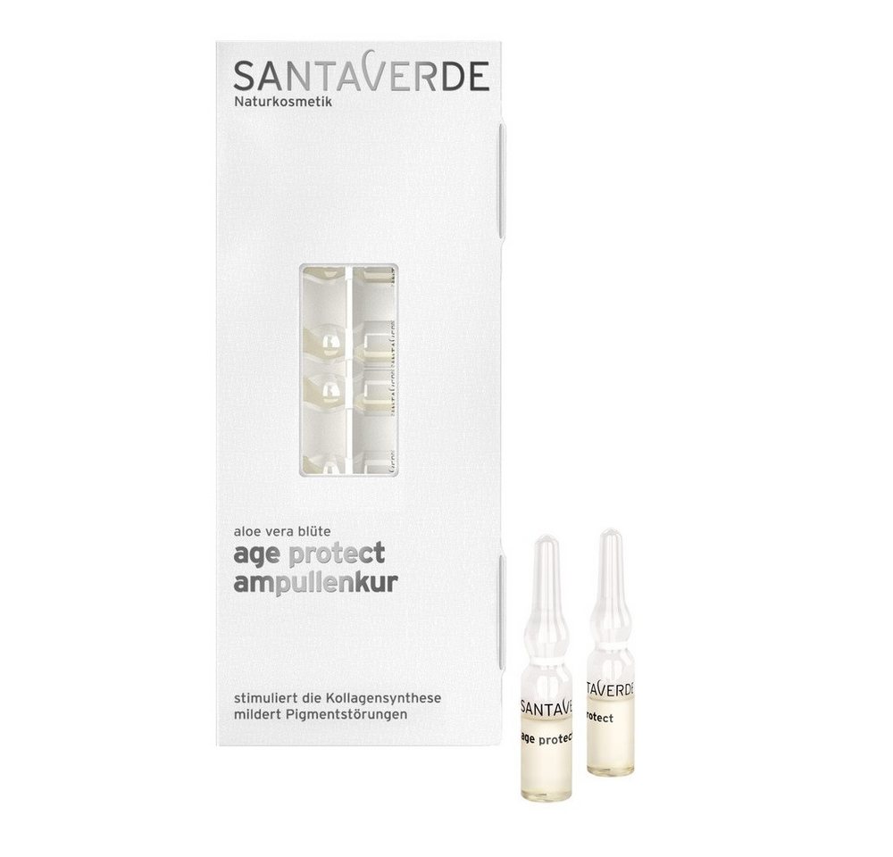 SANTAVERDE GmbH Anti-Aging-Creme Age Protect - Ampullenkur 10x1ml von SANTAVERDE GmbH