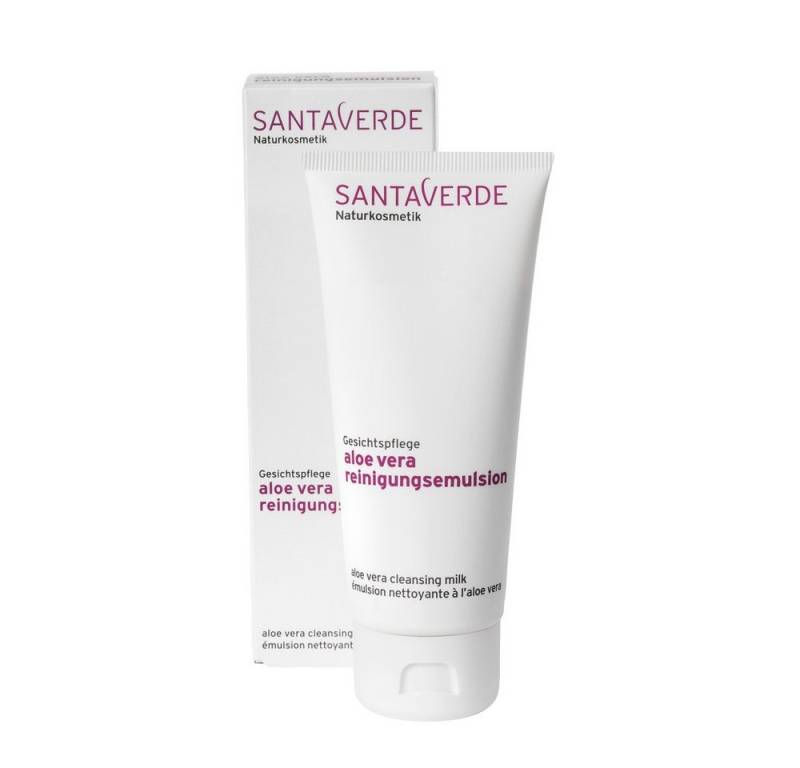 SANTAVERDE GmbH Gesichts-Reinigungslotion Aloe Vera - Reinigungsemulsion 100ml von SANTAVERDE GmbH