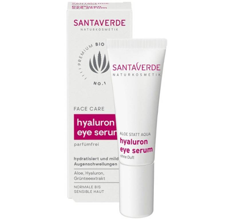 SANTAVERDE GmbH Gesichtspflege Hyaluron Eye Serum, 10 ml von SANTAVERDE GmbH