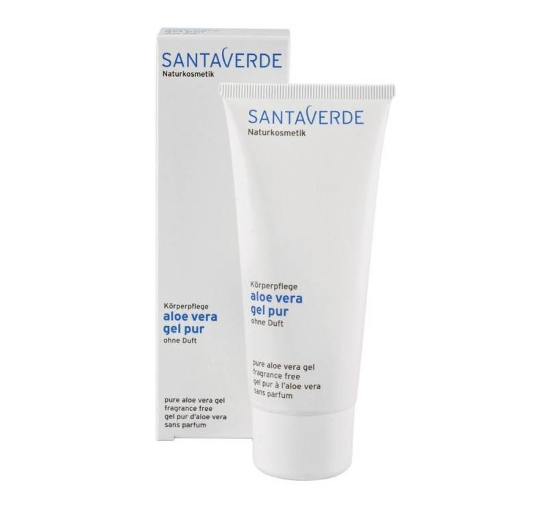 SANTAVERDE GmbH Körpergel Aloe Vera Body - Gel pur ohne Duft 100ml von SANTAVERDE GmbH