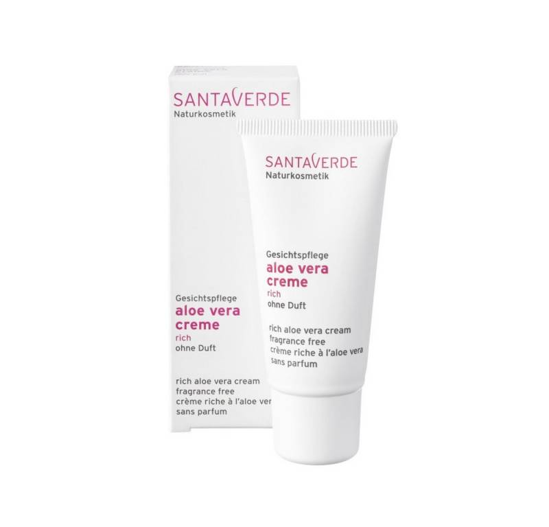 SANTAVERDE GmbH Tagescreme Aloe Vera - Creme rich ohne Duft 30ml von SANTAVERDE GmbH