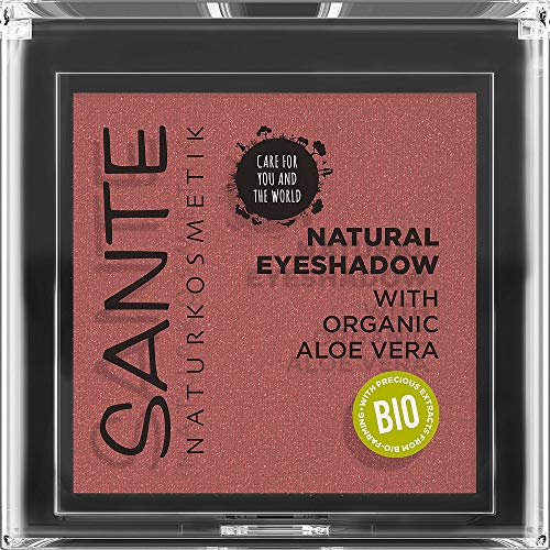 SANTE Naturkosmetik Natural Eyeshadow 02 Sunburst Copper, Lidschatten Schimmernde Farbnuance, Bio-Extrakte, Vegan, 1, 8g von Sante Naturkosmetik