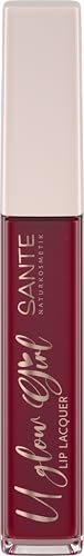 SANTE Naturkosmetik U Glow Girl Lip Laquer 03 Rot, Farberlebnis mit sanftem Glanz, pflegend mit Sheabutter, NATRUE-zertifiziert, Limited Edition, 5,6 ml von Sante Naturkosmetik
