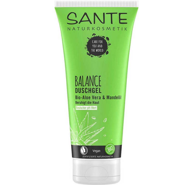 SANTE Duschgel Aloe & Mandelöl - Duschgel Balance 200ml 2er Pack von SANTE