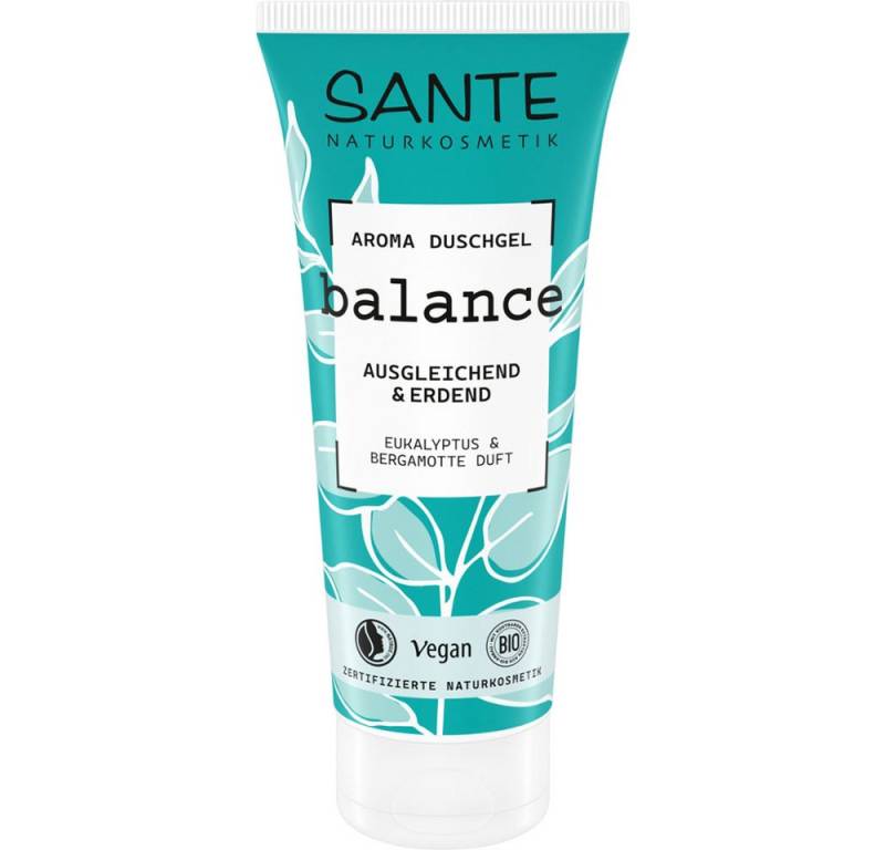 SANTE Duschgel Aroma balance Eukalyptus Bergamotte Duft, 200 ml von SANTE